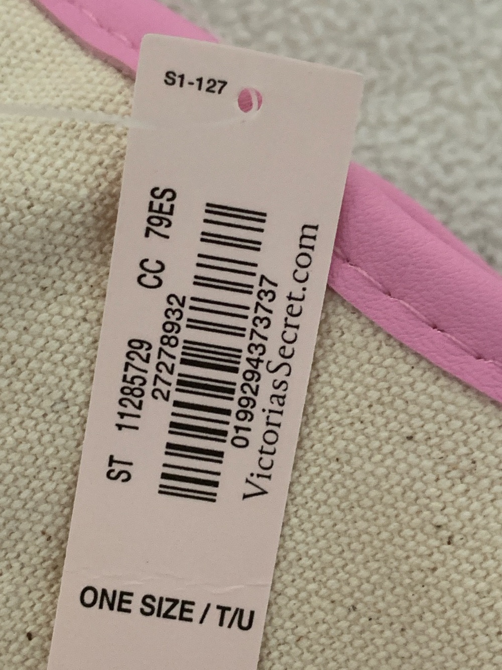 NWT Victoria’s Secret Ombré Monogram Logo Tote Bag - Picture 2 of 12